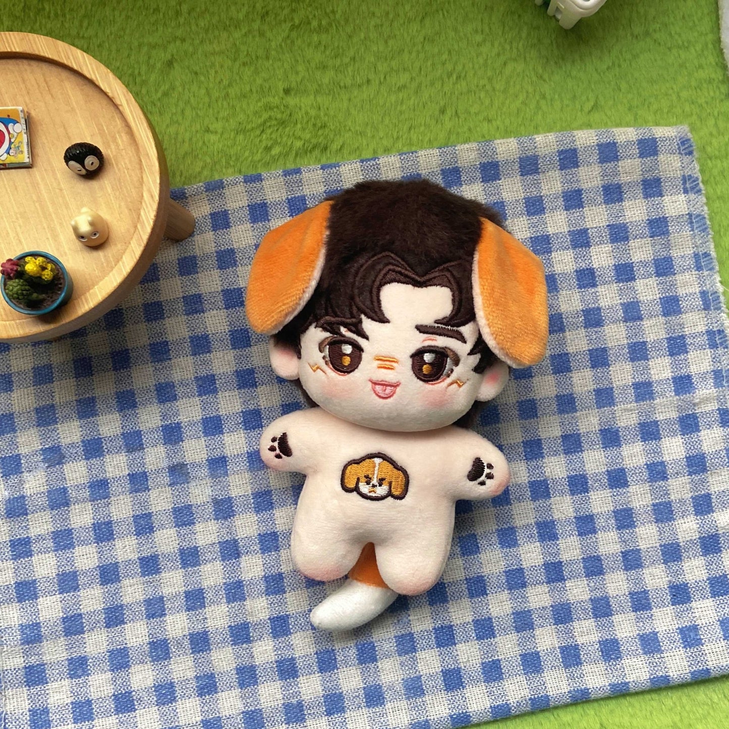 カートゥーン風オーダーメイドぬいぐるみ人形-あなたの好きなキャラクターが選べる 10cm(海星体) - EvaCustomPlush