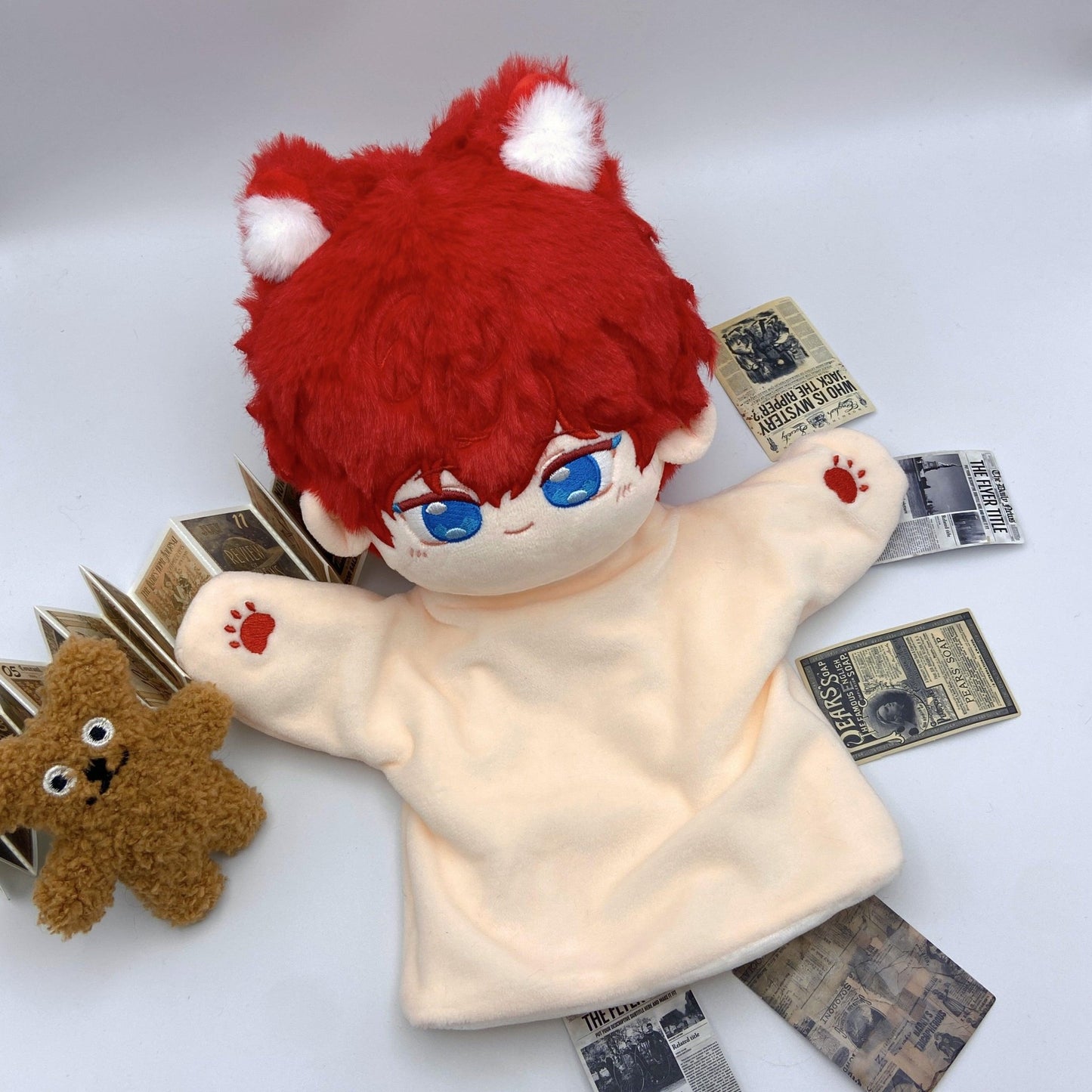 Amagi Hiiro(あまぎ ひいろ)手人形です型 hand puppeteer 20cm Plush Dolls - EvaCustomPlush