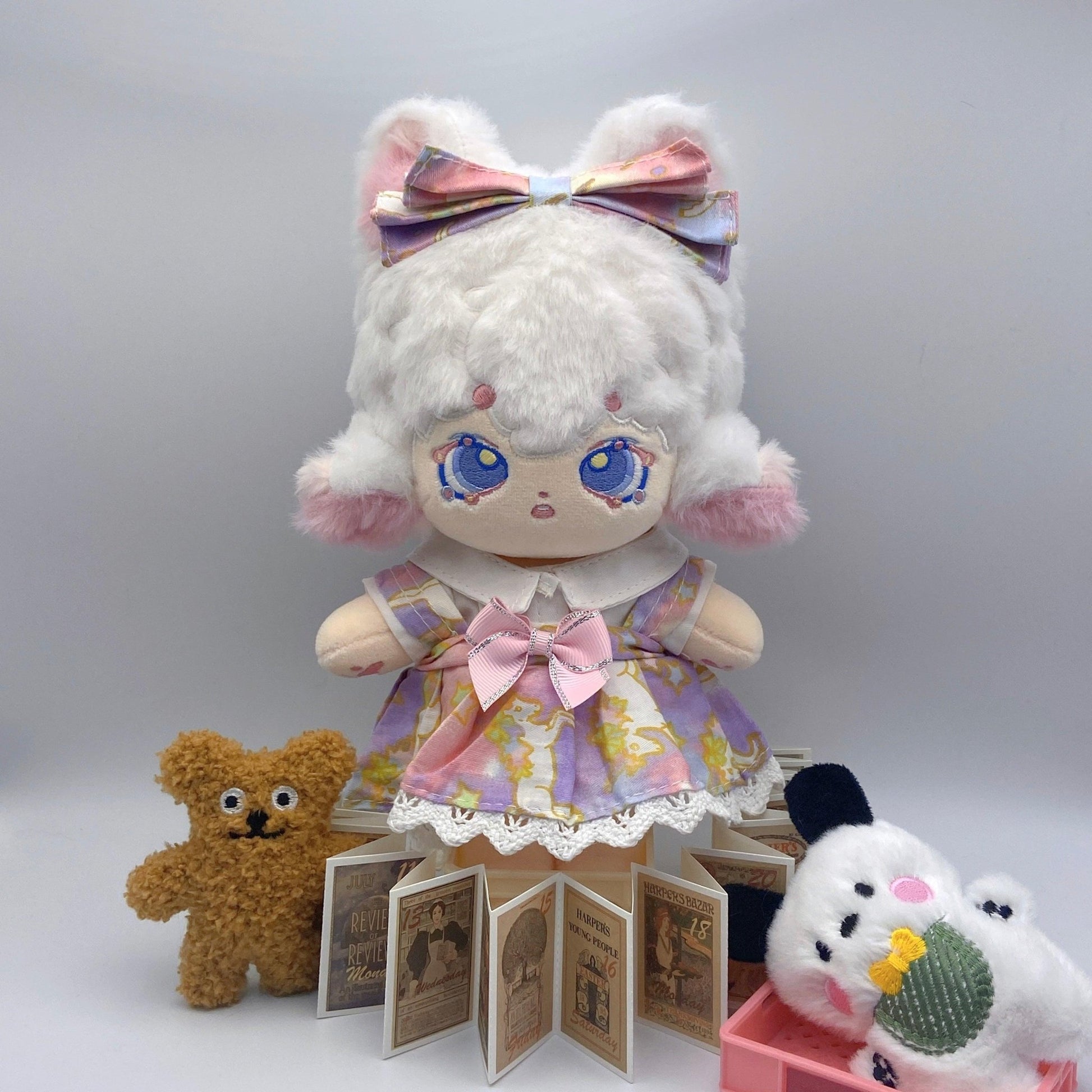 Honma Meiko Plush Doll 8in Normal Type ほんま めいこ - EvaCustomPlush