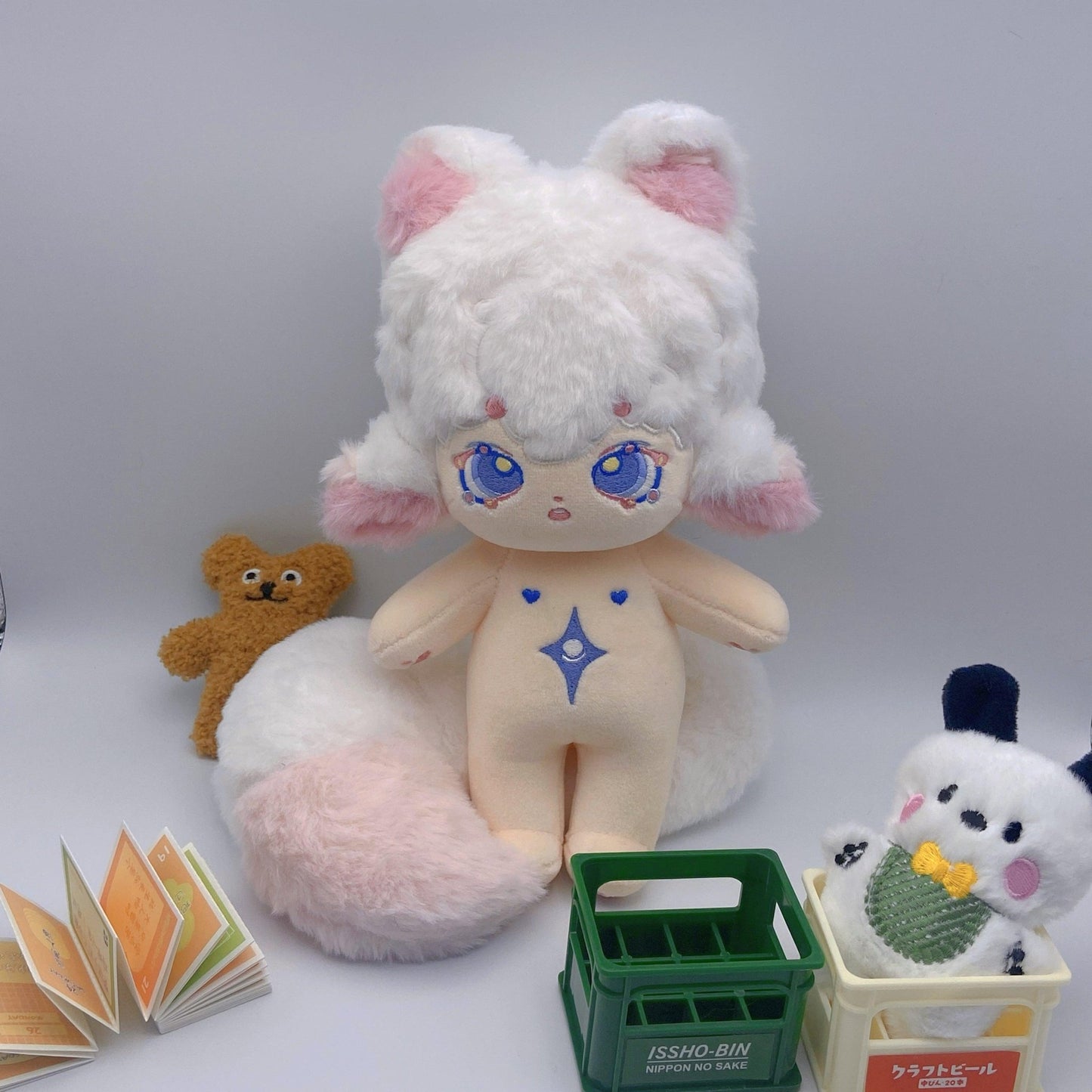 Honma Meiko Plush Doll 8in Normal Type ほんま めいこ - EvaCustomPlush