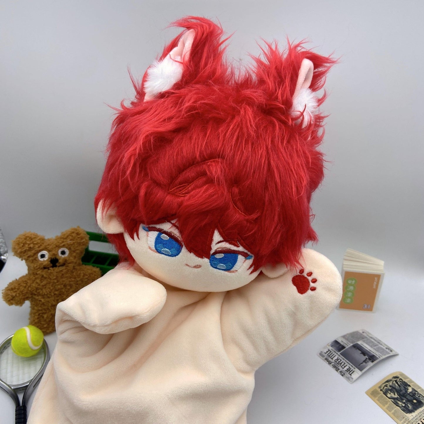 Amagi Hiiro（あまぎ ひいろ）手人形です型 hand puppeteer 20cm Plush Dolls - EvaCustomPlush